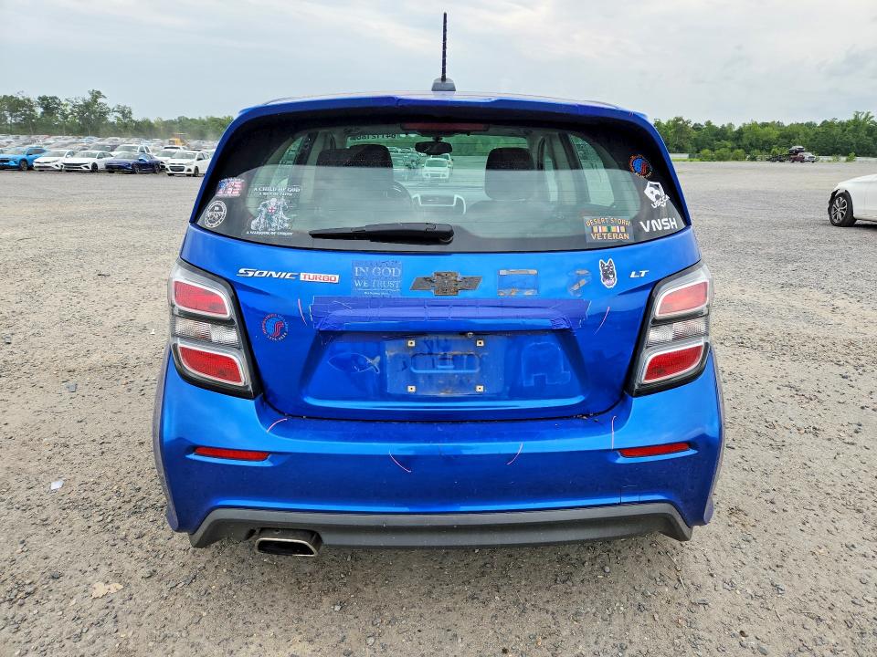 Photo 6 from auction – 2018 CHEVROLET SONIC with VIN 1G1JD6SBXJ4108381
