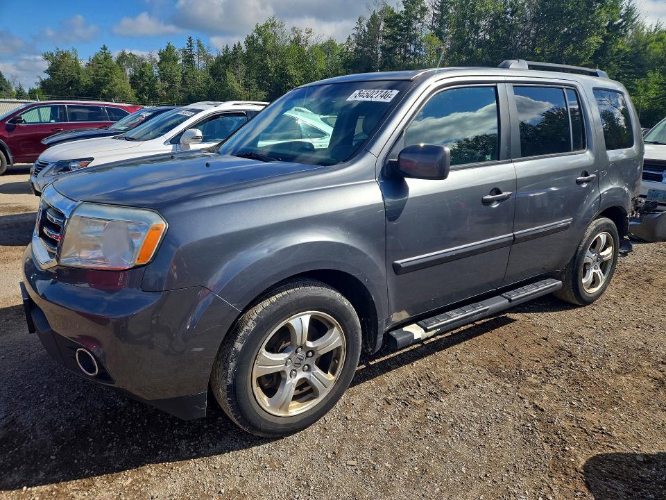 HONDA PILOT 2012 with VIN 5FNYF4H58CB501653 - Photo from auction