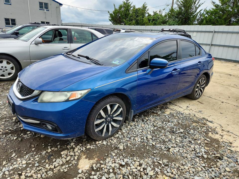 HONDA CIVIC 2015 with VIN 19XFB2F98FE258756 - Photo from auction