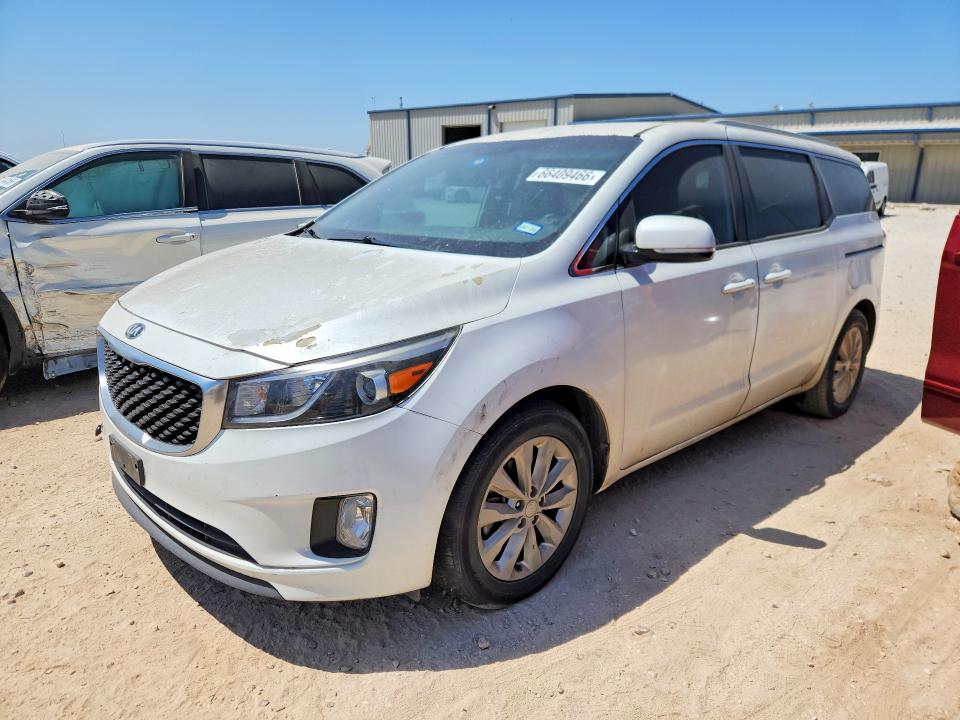 KIA SEDONA 2016 with VIN KNDMC5C13G6197036 - Photo from auction