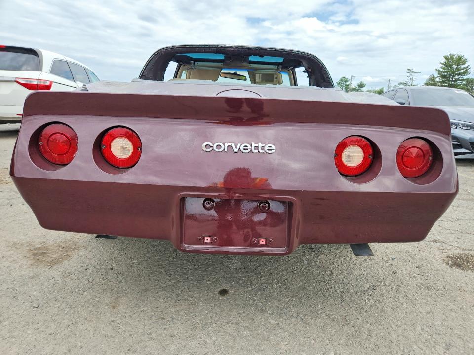 Photo 6 from auction – 1980 CHEVROLET CORVETTE with VIN 1Z878AS407447
