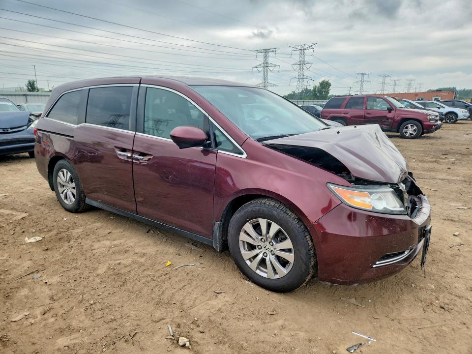Photo 4 from auction – 2016 HONDA ODYSSEY with VIN 5FNRL5H68GB089588
