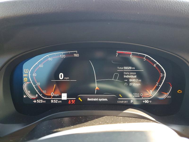 Photo 9 from auction – 2023 BMW X3 with VIN 5UX43DP07P9T08258
