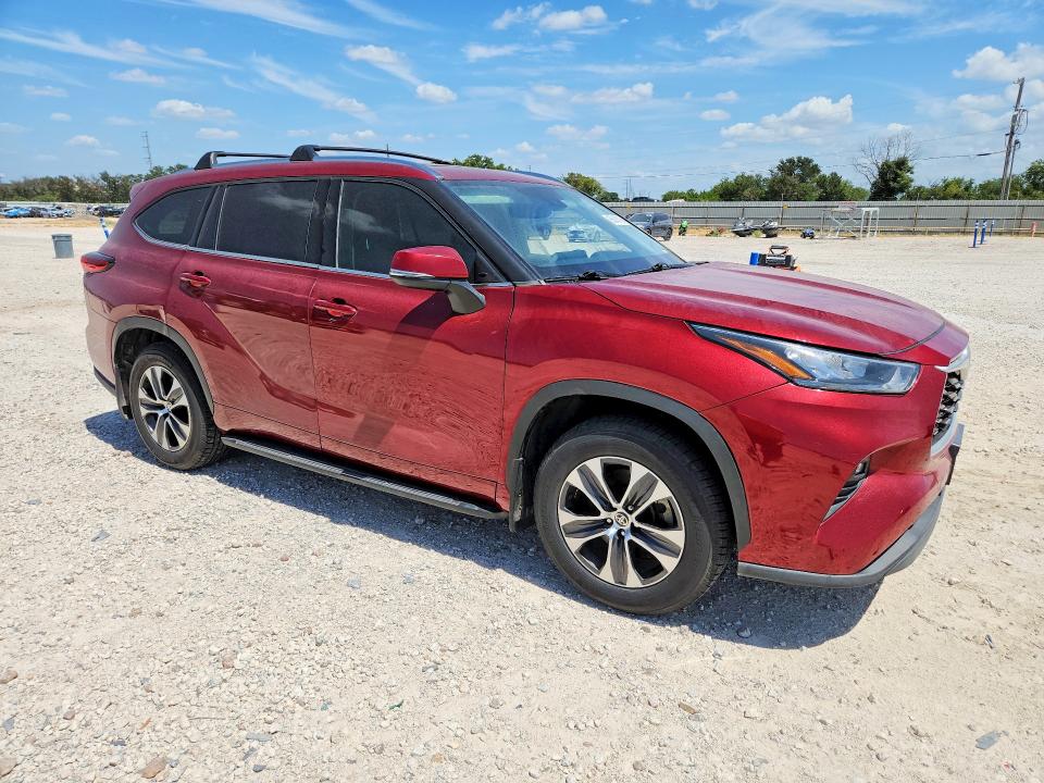 Photo 4 from auction – 2020 TOYOTA HIGHLANDER with VIN 5TDGZRAH2LS504578