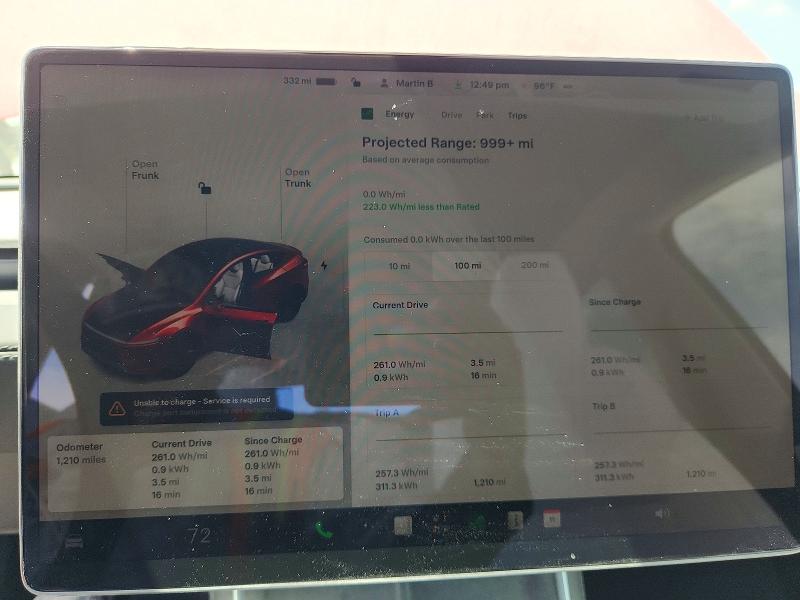 Photo 9 from auction – 2026 TESLA MODEL Y with VIN 7SAYGDED1TA597036