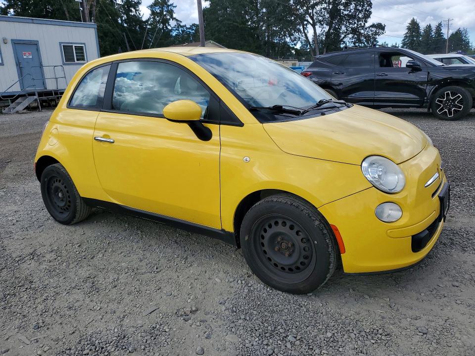 Photo 4 from auction – 2012 FIAT 500 with VIN 3C3CFFAR1CT383728