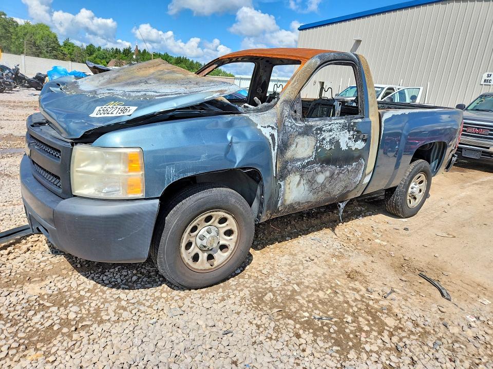CHEVROLET SILVERADO 2007 with VIN 1GCEC14CX7Z578295 - Photo from auction
