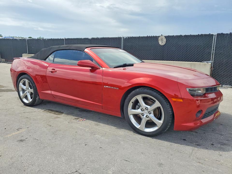 Photo 4 from auction – 2015 CHEVROLET CAMARO with VIN 2G1FF3D30F9200981