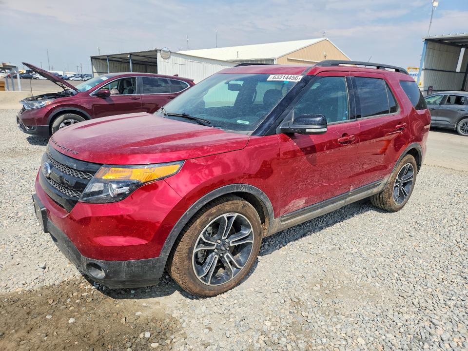 FORD EXPLORER 2015 with VIN 1FM5K8GTXFGC49898 - Photo from auction