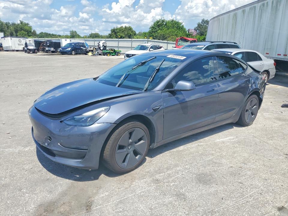TESLA MODEL 3 2022 with VIN 5YJ3E1EA4NF191243 - Photo from auction