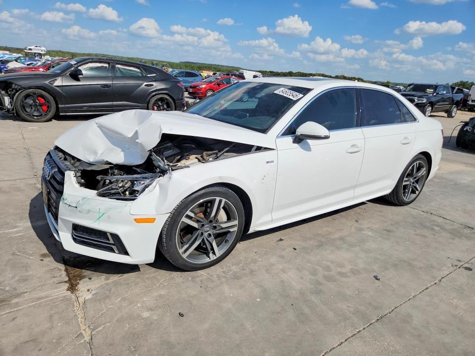 AUDI A4 2018 with VIN WAUENAF44JA109884 - Photo from auction