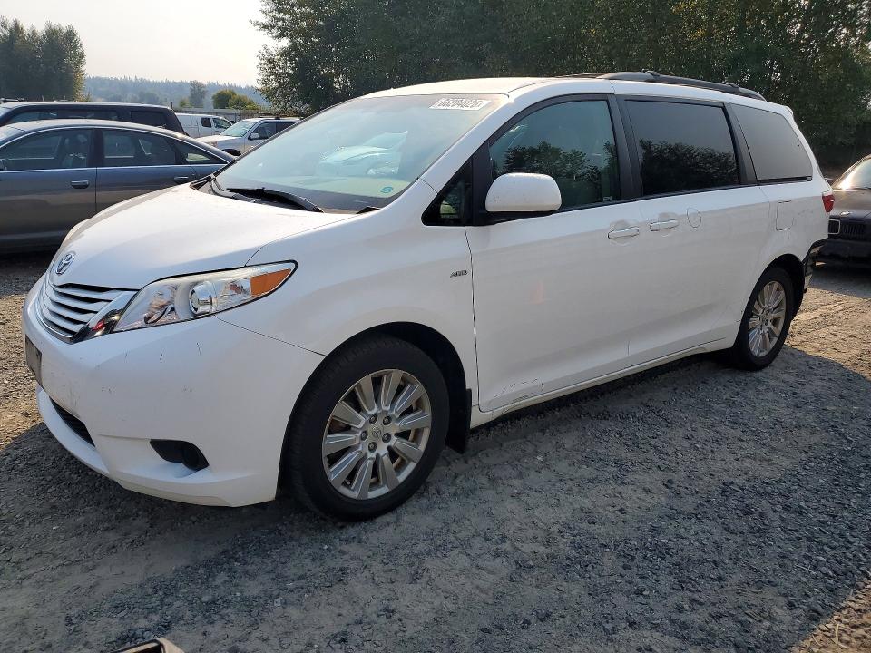 TOYOTA SIENNA 2017 with VIN 5TDJZ3DC5HS176891 - Photo from auction