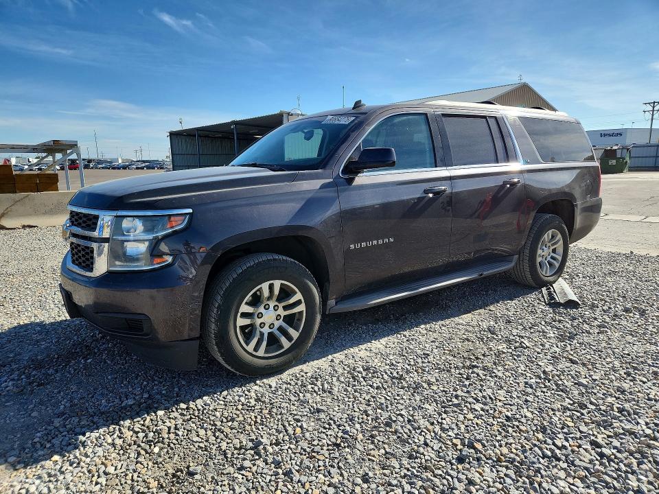 CHEVROLET SUBURBAN 2015 with VIN 1GNSKHKC5FR277246 - Photo from auction