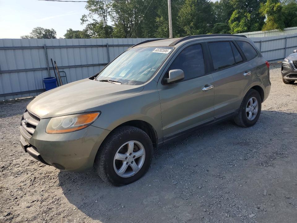 HYUNDAI SANTA FE 2008 с VIN 5NMSG13D68H186633 - Фото с аукциона
