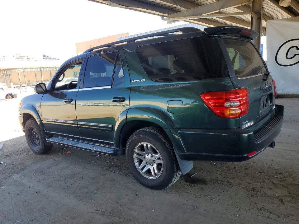 Photo 2 from auction – 2004 TOYOTA SEQUOIA with VIN 5TDBT48A74S229587