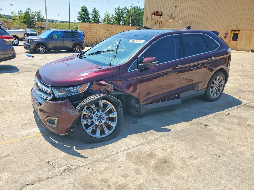 FORD EDGE 2017 with VIN 2FMPK3K84HBB01951 - Photo from auction