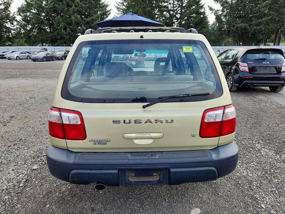 Photo 6 from auction – 2001 SUBARU FORESTER with VIN JF1SF635X1H704152