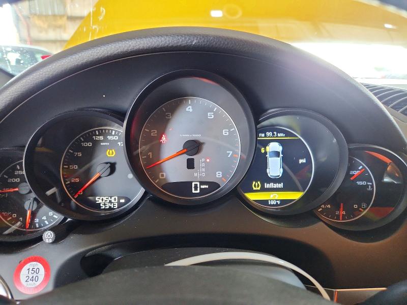 Photo 9 from auction – 2011 PORSCHE CAYENNE with VIN WP1AB2A27BLA42109
