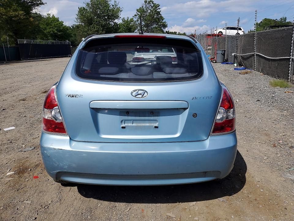 Photo 6 from auction – 2007 HYUNDAI ACCENT with VIN KMHCM36C17U010605