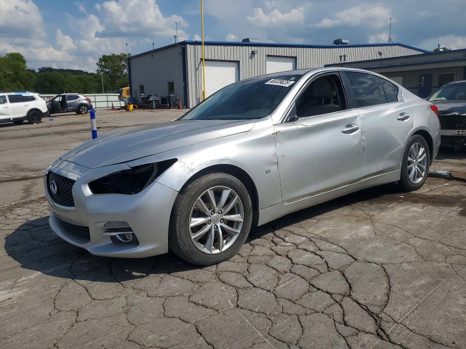 INFINITI Q50 2018 with VIN JN1EV7AR8JM432278 - Photo from auction
