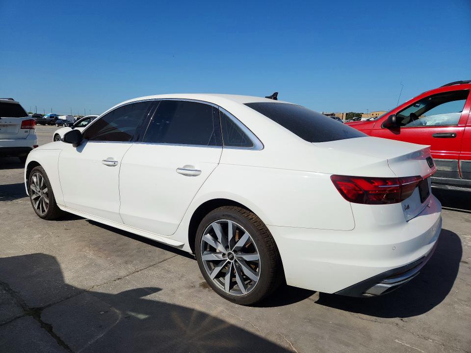 Photo 2 from auction – 2021 AUDI A4 with VIN WAUABAF46MA053684