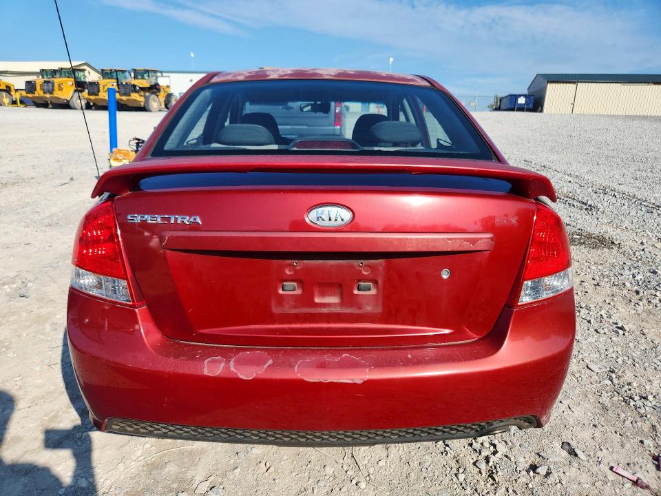 Photo 6 from auction – 2008 KIA SPECTRA with VIN KNAFE121485018861