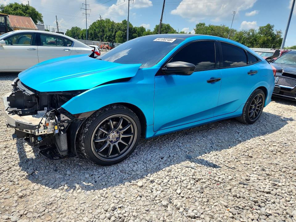 HONDA CIVIC 2019 with VIN 19XFC2F67KE024394 - Photo from auction