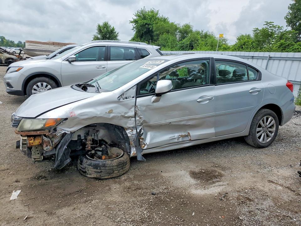 Снимка 1 от търг – 2012 HONDA CIVIC с VIN 2HGFB2F51CH058316