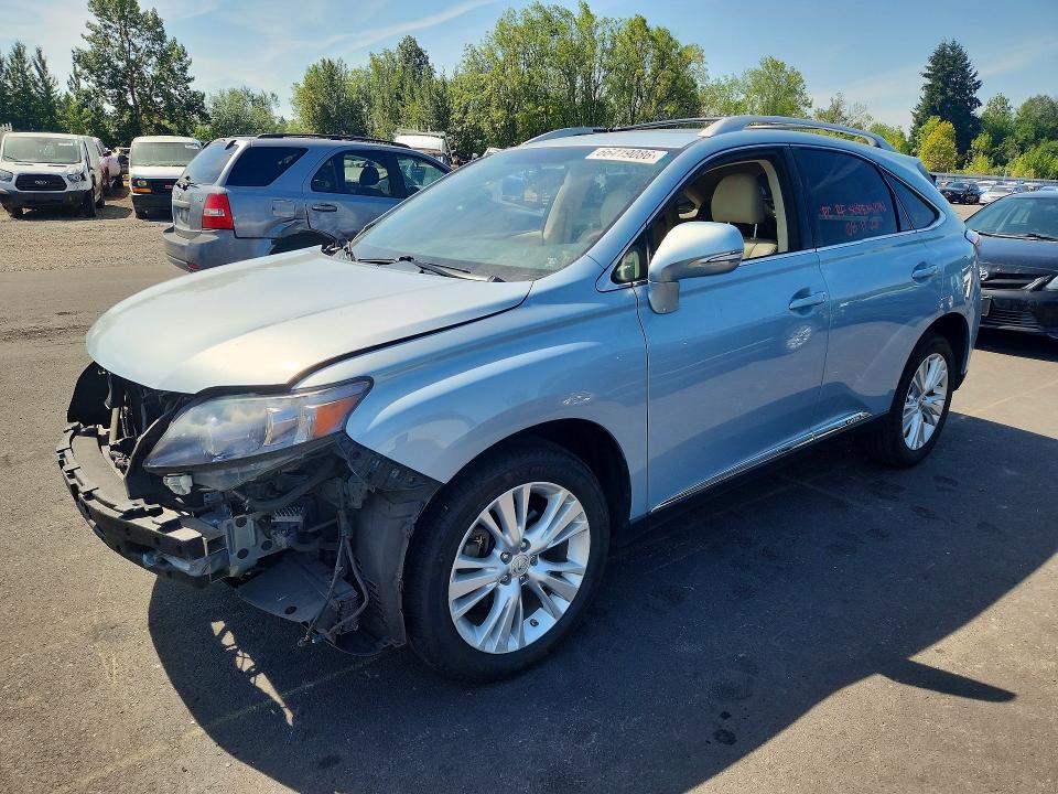 LEXUS RX 2010 with VIN JTJBC1BA8A2409331 - Photo from auction