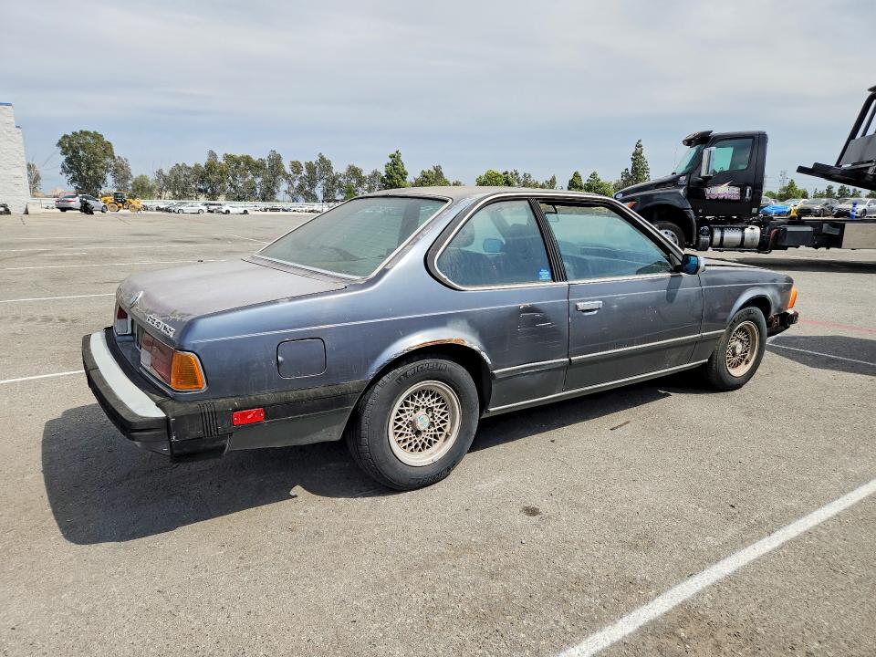 Photo 3 from auction – 1982 BMW 633 with VIN WBAEB4609C7510435