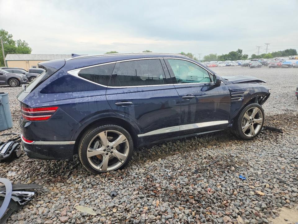 Photo 3 from auction – 2024 GENESIS GV80 with VIN KMUHBDSB9RU198227