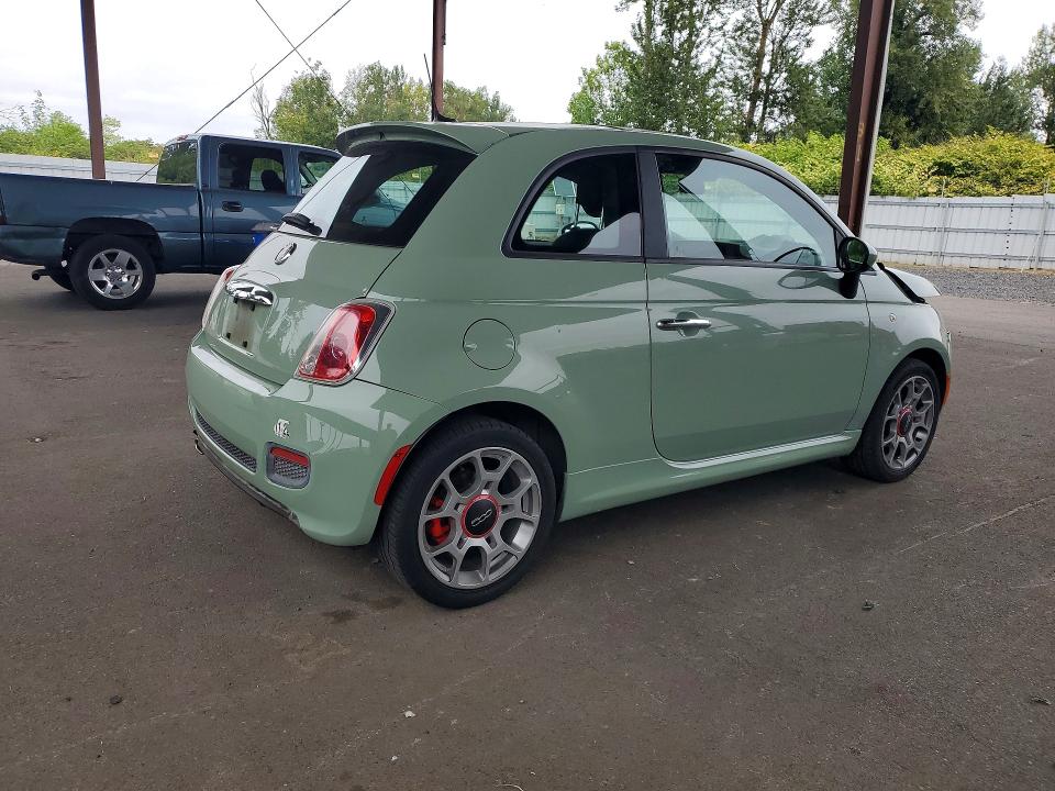 Foto 3 de la subasta – 2013 FIAT 500 con VIN 3C3CFFBR2DT691233