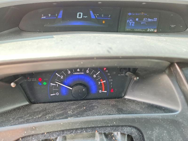 Photo 9 from auction – 2013 HONDA CIVIC with VIN 19XFB2F52DE100004