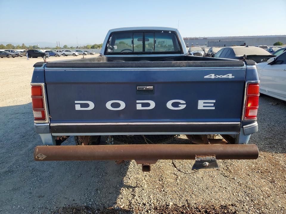 Photo 6 from auction – 1987 DODGE DAKOTA with VIN 1B7GR14M6HS473750