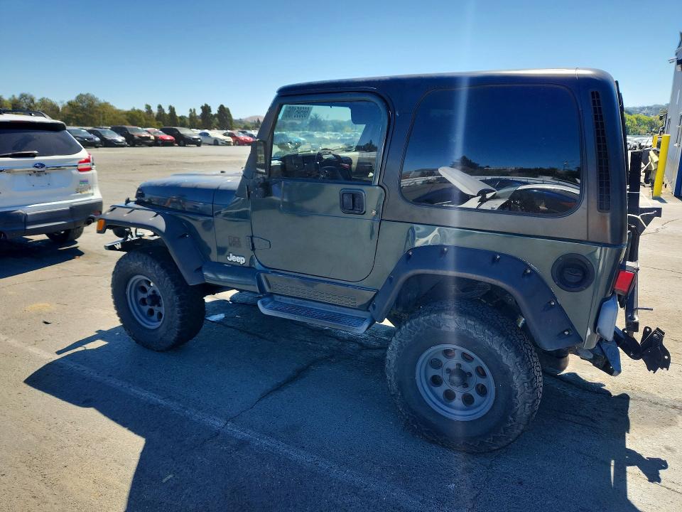 Photo 2 from auction – 2002 JEEP WRANGLER / TJ with VIN 1J4FA49S72P741950