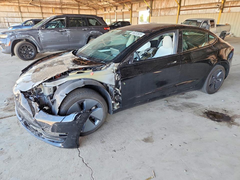 TESLA MODEL 3 2023 with VIN 5YJ3E1EA0PF586233 - Photo from auction