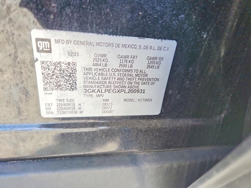 Photo 14 from auction – 2023 GMC TERRAIN with VIN 3GKALPEGXPL200931