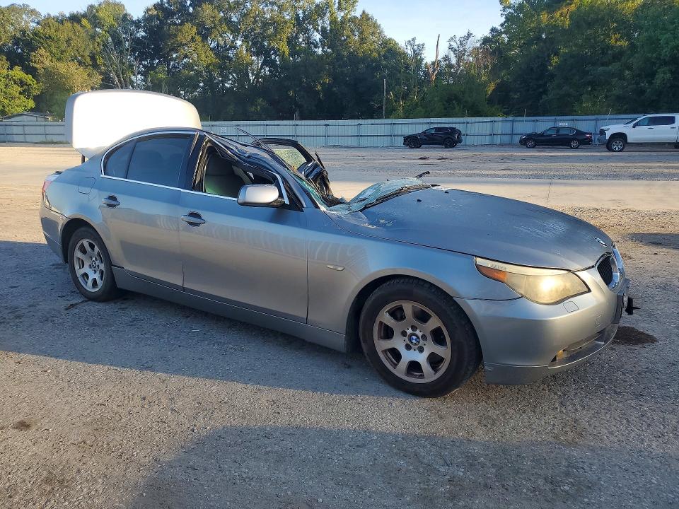 Photo 4 from auction – 2004 BMW 525 with VIN WBANA535X4B854542