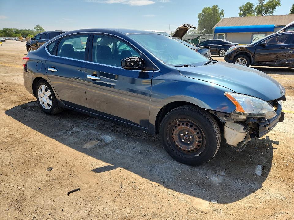 Photo 4 from auction – 2013 NISSAN SENTRA with VIN 3N1AB7AP1DL608625
