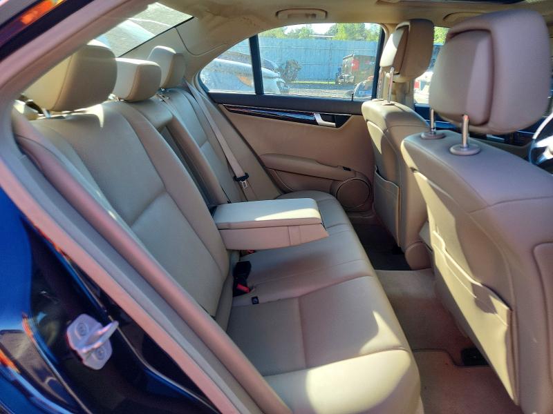 Photo 10 from auction – 2012 MERCEDES-BENZ C with VIN WDDGF8BB9CA709296
