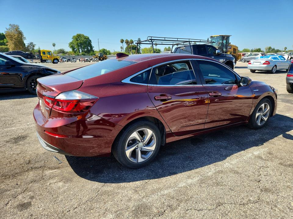 Photo 3 from auction – 2019 HONDA INSIGHT with VIN 19XZE4F18KE029059
