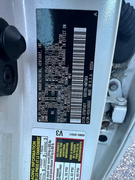 Photo 10 from auction – 2010 TOYOTA VENZA with VIN 4T3ZK3BB2AU022175