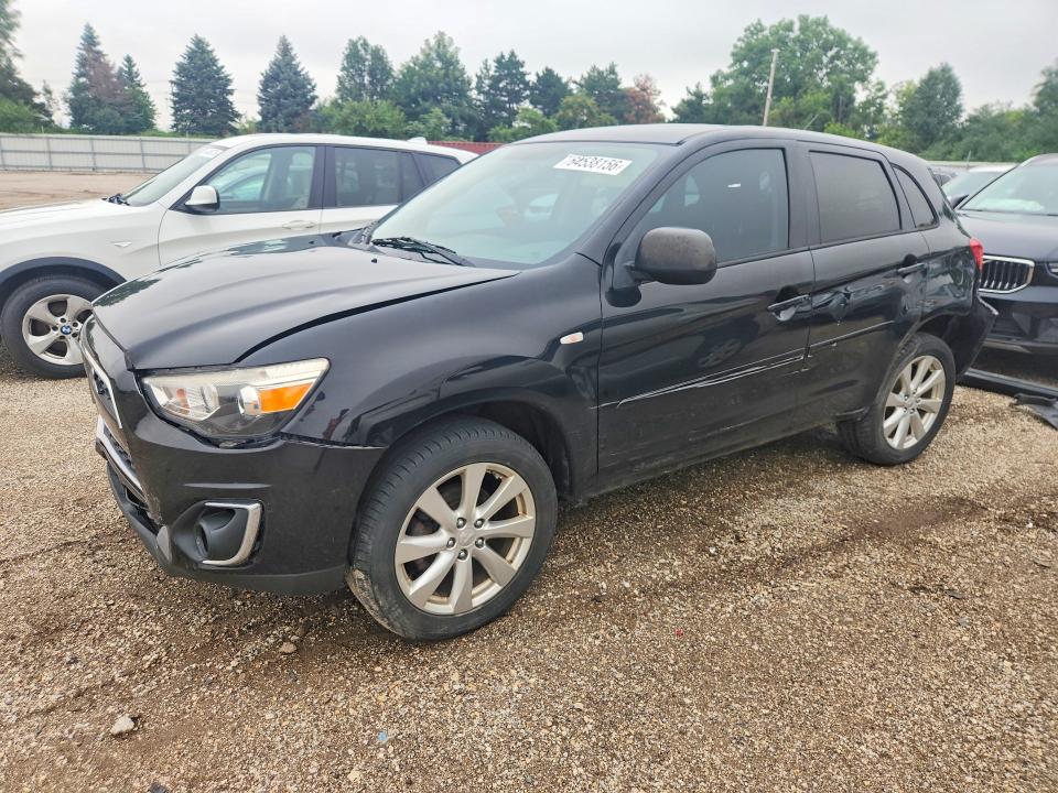 MITSUBISHI OUTLANDER SPORT 2015 with VIN 4A4AP3AU2FE032245 - Photo from auction