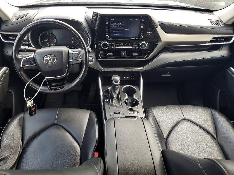 Photo 8 from auction – 2021 TOYOTA HIGHLANDER with VIN 5TDGZRAH5MS520937