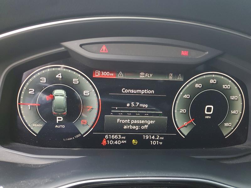 Photo 9 from auction – 2022 AUDI Q7 with VIN WA1VXBF72ND001923
