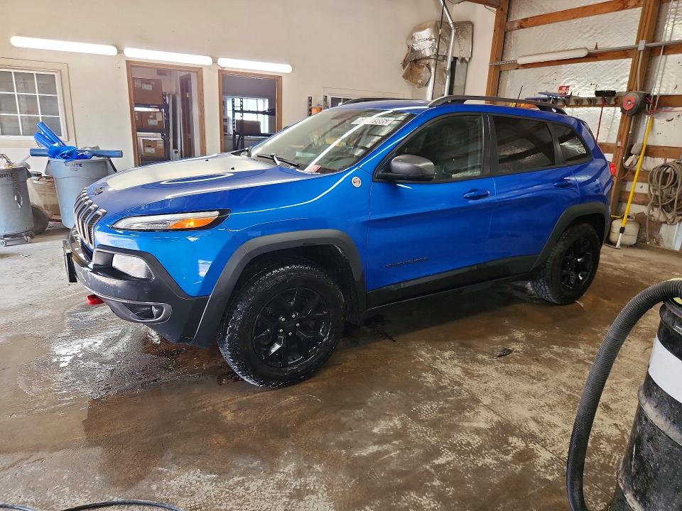 JEEP CHEROKEE 2018 with VIN 1C4PJMBX8JD603088 - Photo from auction