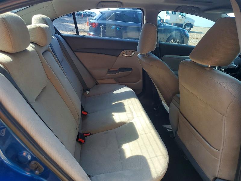 Photo 10 from auction – 2013 HONDA CIVIC with VIN 19XFB2F87DE059461