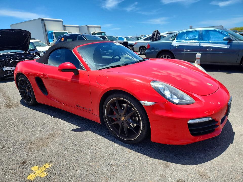 Photo 4 from auction – 2015 PORSCHE BOXSTER with VIN WP0CB2A8XFS140061