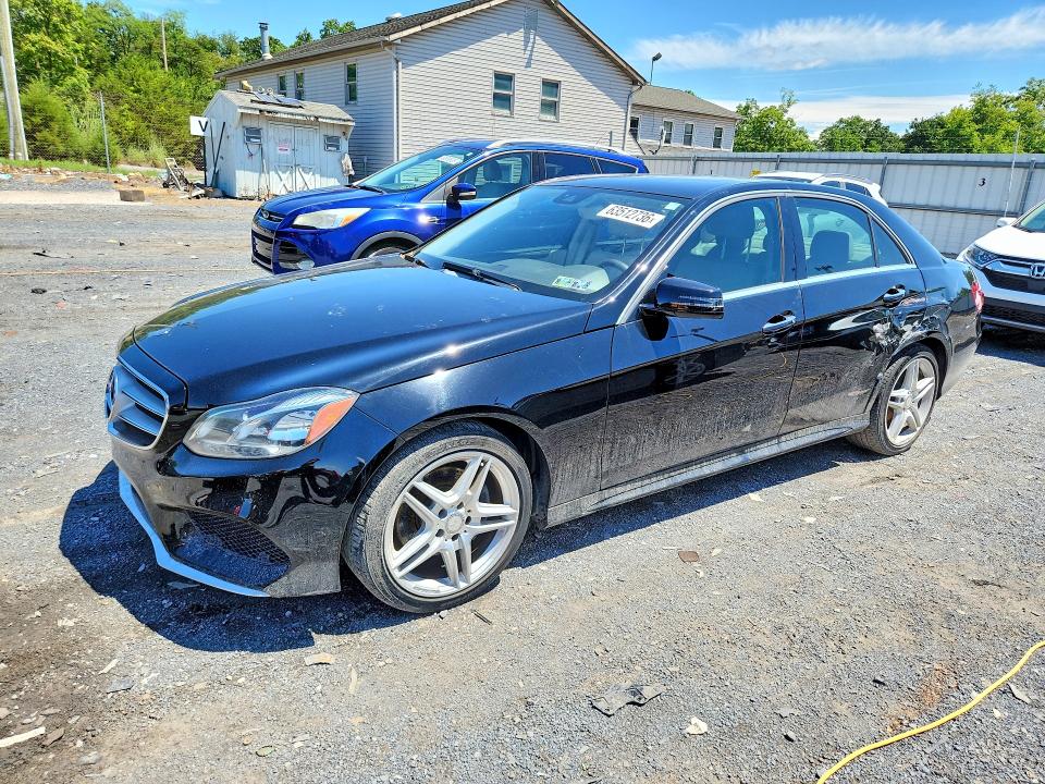 MERCEDES-BENZ E 2014 with VIN WDDHF8JB6EA854563 - Photo from auction