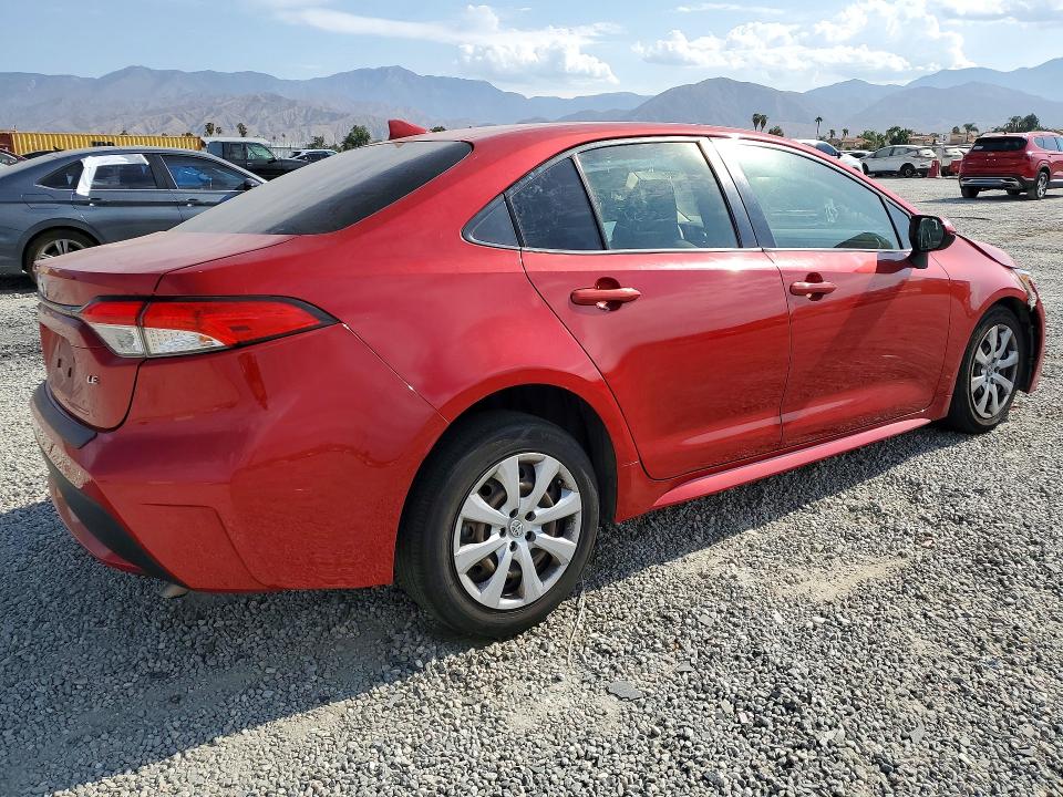 Photo 3 from auction – 2020 TOYOTA COROLLA with VIN JTDEPRAE0LJ090989